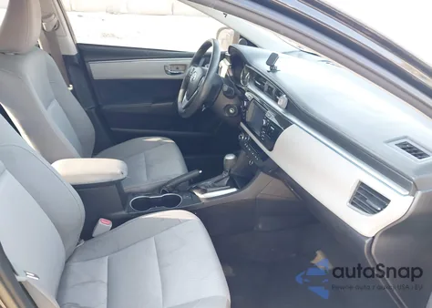 2016 Toyota Corolla Le из США, поврежденный, VIN 2T1BURHE4GC709225